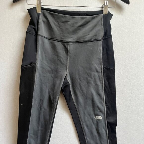 The North Face fleece lined warm leggings Sz M - Picture 4 of 13